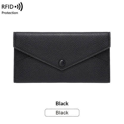 New RFID Anti-Theft Womens Wallet