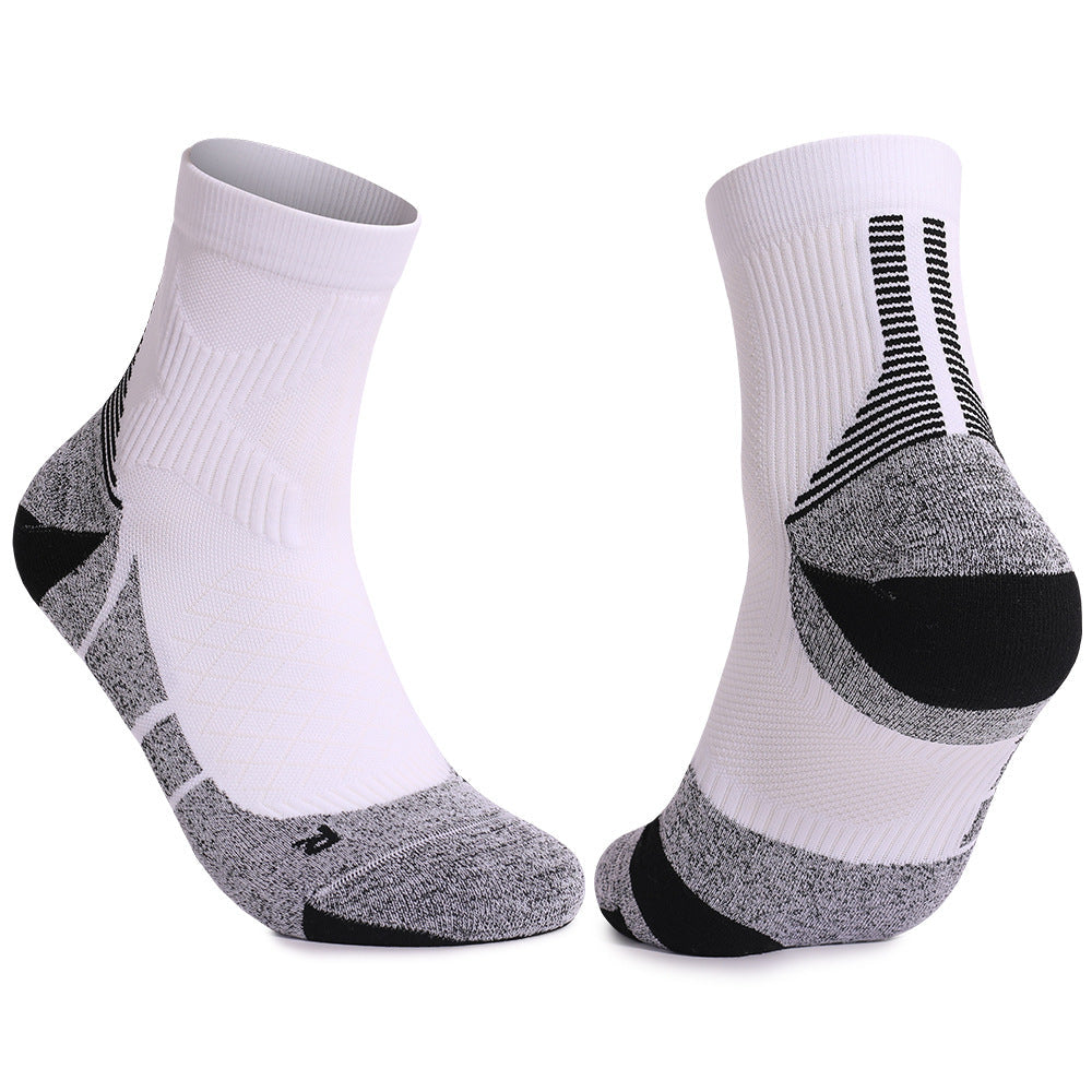 Antibacterial Odor-resistant And Extra-thick Running Socks For Men And Women