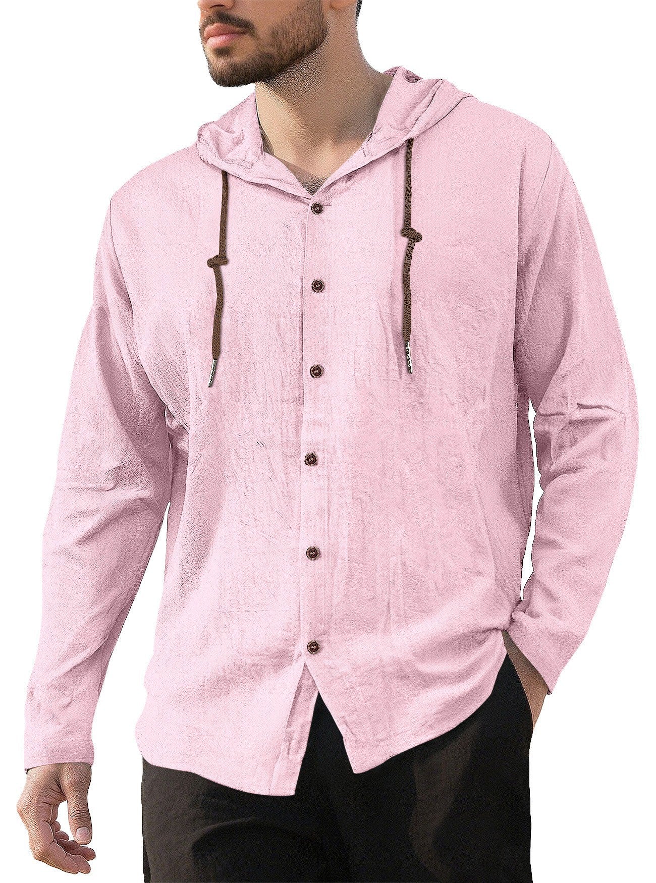 Casual Relaxed-fit Breathable Quick-drying Long-sleeve Shirt