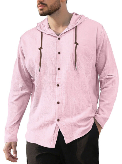 Casual Relaxed-fit Breathable Quick-drying Long-sleeve Shirt