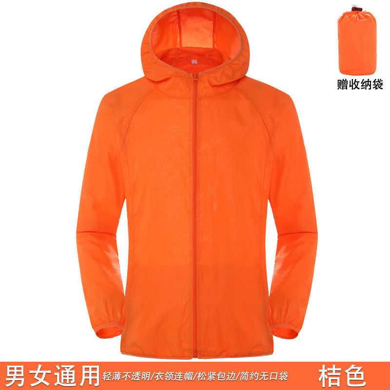 New Sun Protection Clothing Couple Outdoor Skin Clothing Women's UV Protection Sports Skin Windbreaker Sun Protection Clothes Men