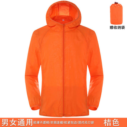 New Sun Protection Clothing Couple Outdoor Skin Clothing Women's UV Protection Sports Skin Windbreaker Sun Protection Clothes Men