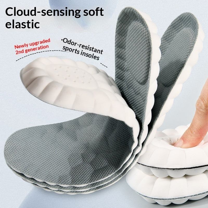 Poop-feel Odor-resistant Comfortable Breathable And Sweat-absorbing Insoles For Long Periods Of Standing And Sports