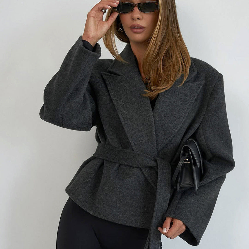 Fashionable Cropped Blazer For Women High-end And Versatile