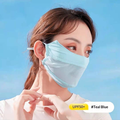 Sunscreen and Breathable 3D Stereoscopic Sunshade Riding Mask