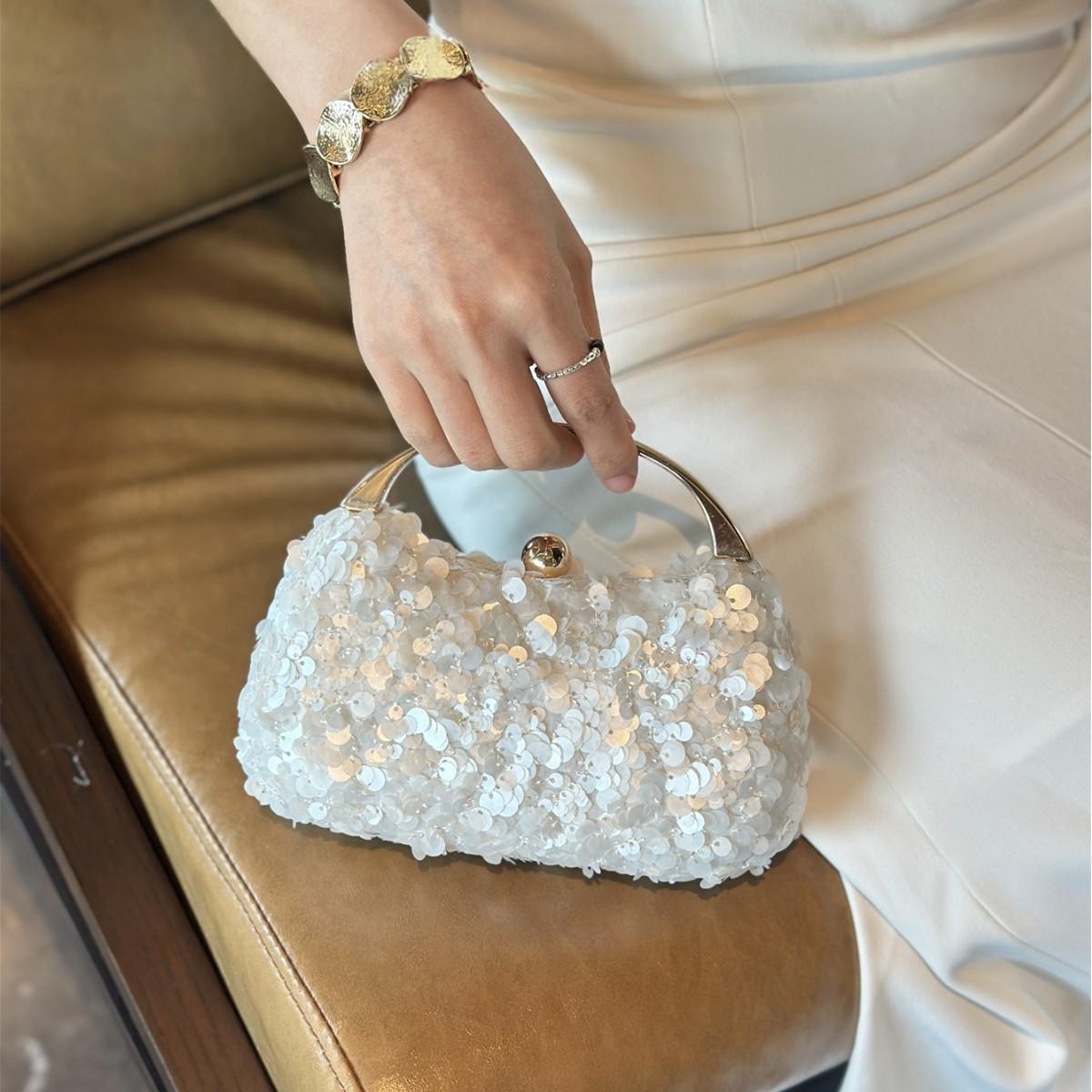 Goddess Sequins Glitter Handbag Chain
