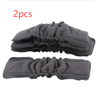 Folds To Prevent Side Leakage, Washable And Reusable Diapers