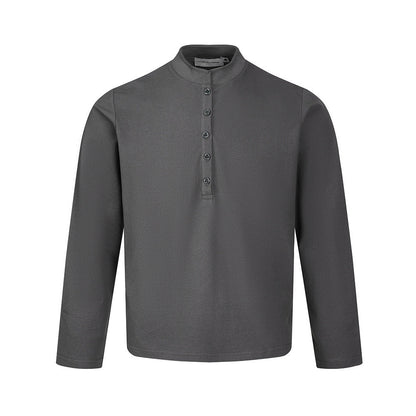Commuter-style Versatile Lightweight Relaxed-fit Long-sleeve