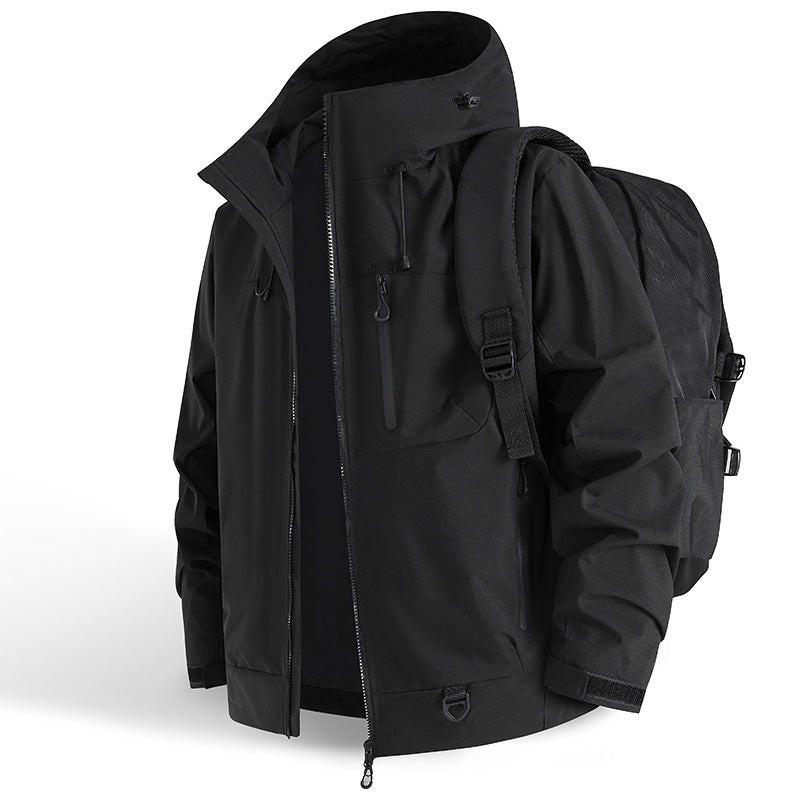 Mens American-style Tactical Jacket Outdoor Casual Sports Coat