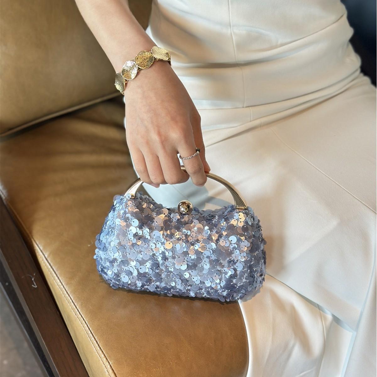 Goddess Sequins Glitter Handbag Chain