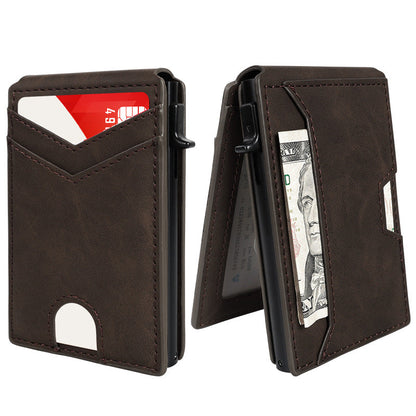 Ultra Thin And Minimalist Anti Demagnetization And Anti-theft Card Bag