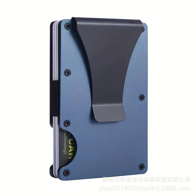 Anti-magnetic And Anti-scan Credit Card Holder With Large Capacity