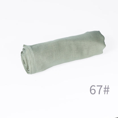 Modal Breathable Scarf Womens Solid Color