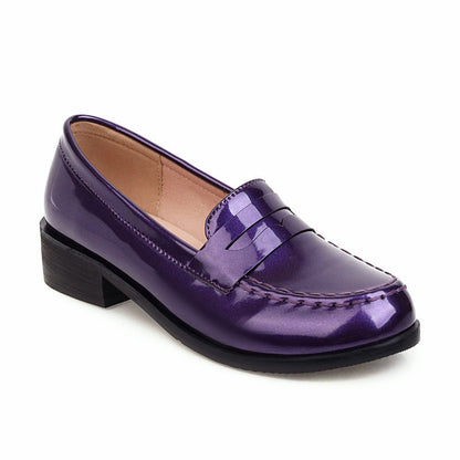 Fashion Retro Casual Solid Color Pumps Women