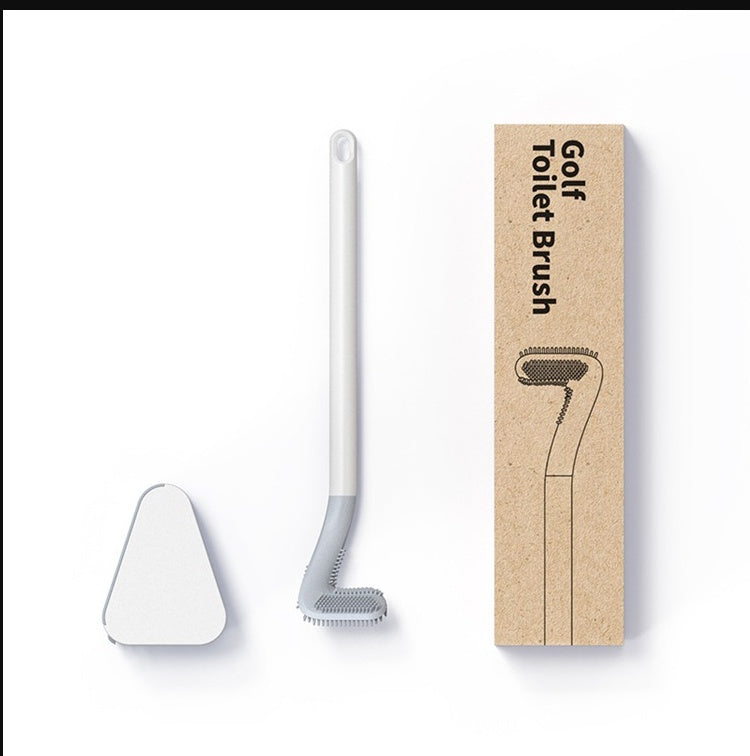 Golf Toilet Brush Silicone Wall-Mounted