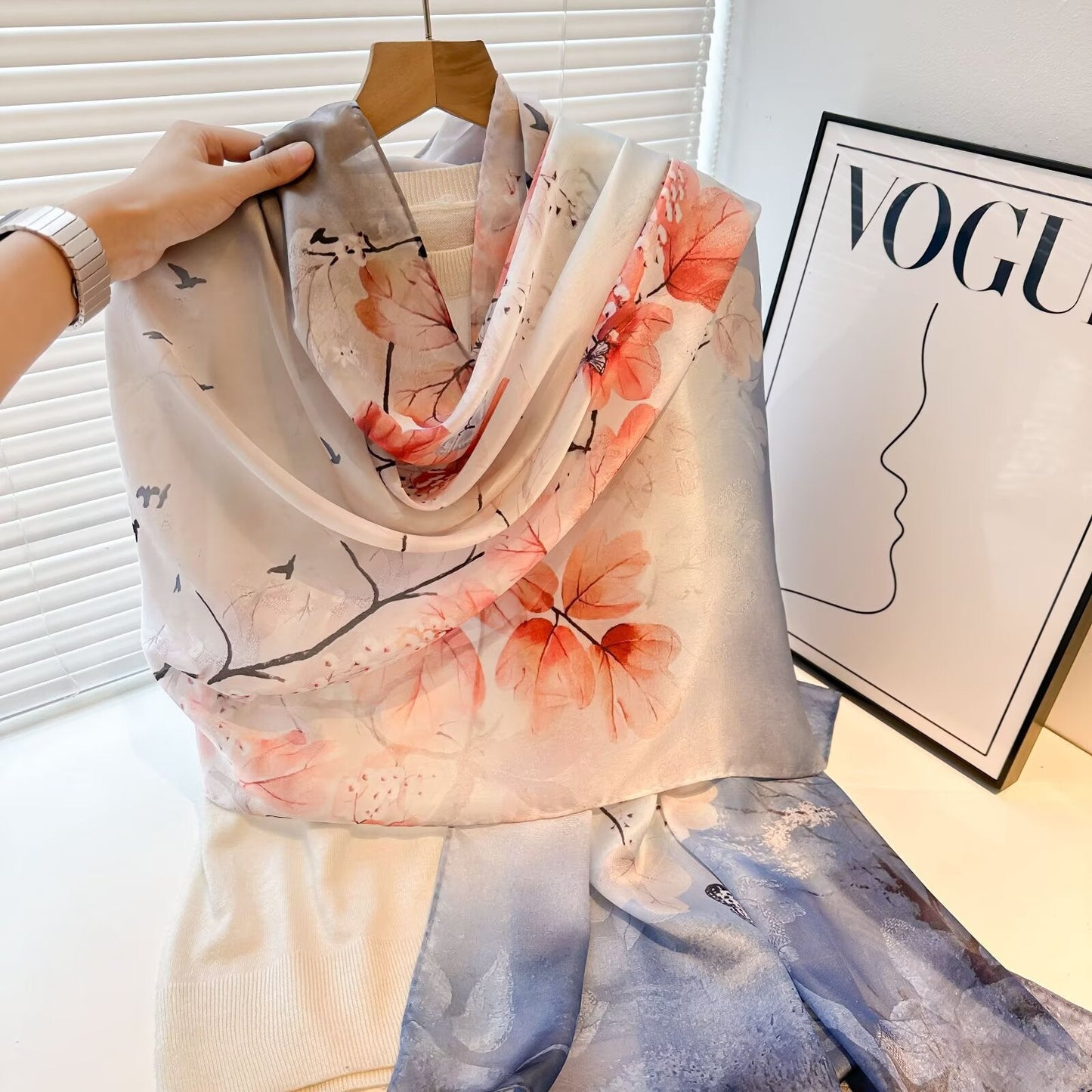 Silk Sun-protection Versatile Beach Scarf