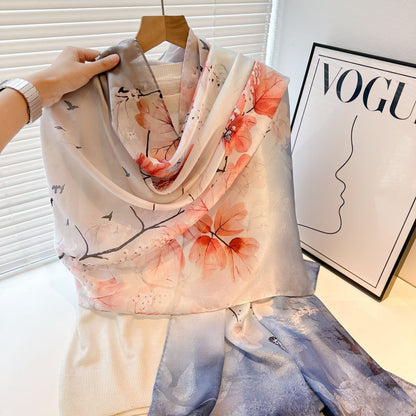 Silk Sun-protection Versatile Beach Scarf