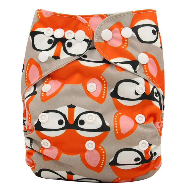 Washable Baby Cloth Diaper Breathable Diaper Pants 0-3 Years Old Baby Adjustable Diaper Leak-proof Diaper