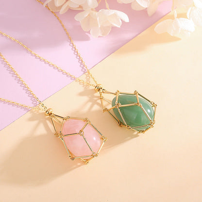 2023 Spring Crystal Pendant Necklace