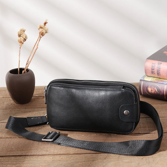 Men's Cowhide Fanny Pack