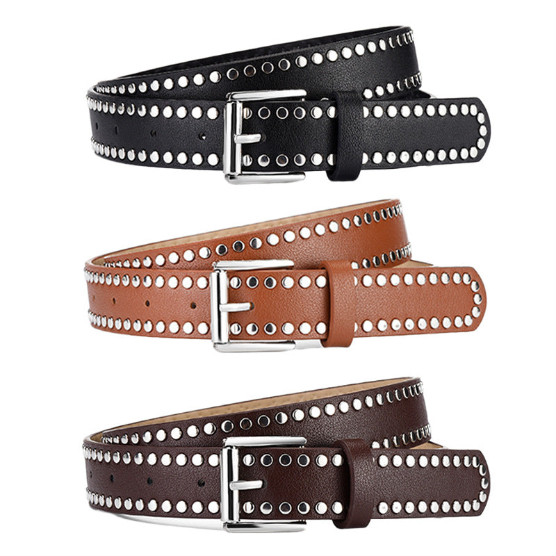 Womens Versatile Casual Denim Belt