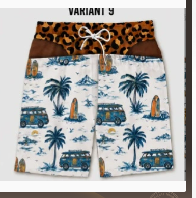 Loose-fitting Beach Pants Casual Vacation Shorts