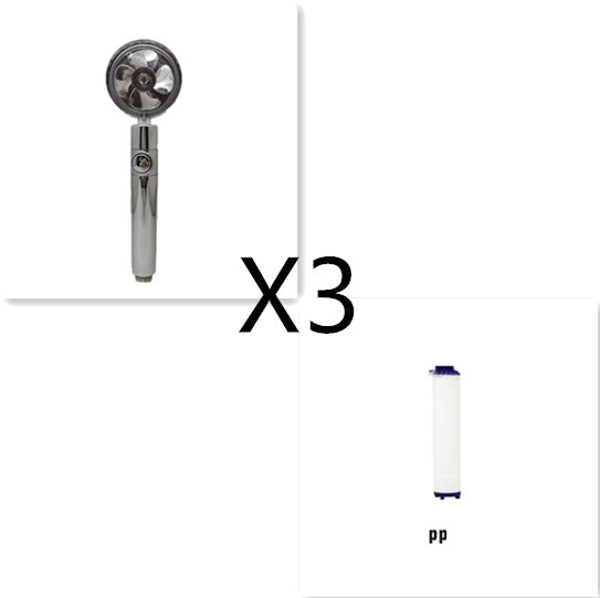 360 Rotating Water Saving Shower Head