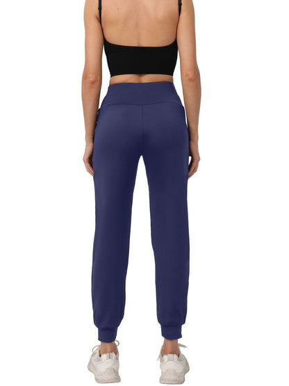 Cross-Border New European And American Women's Loose Sports Pants Running Training Leggings Pocket Casual Quick-Drying Fitness Pants