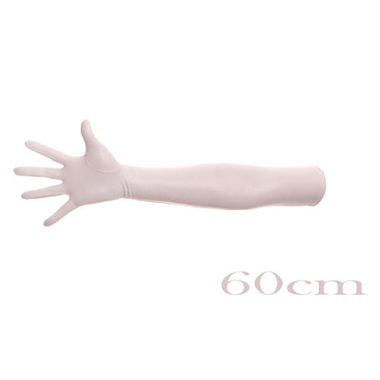 High-gloss Gold Foil Stamping And Elbow-length Costume Gloves