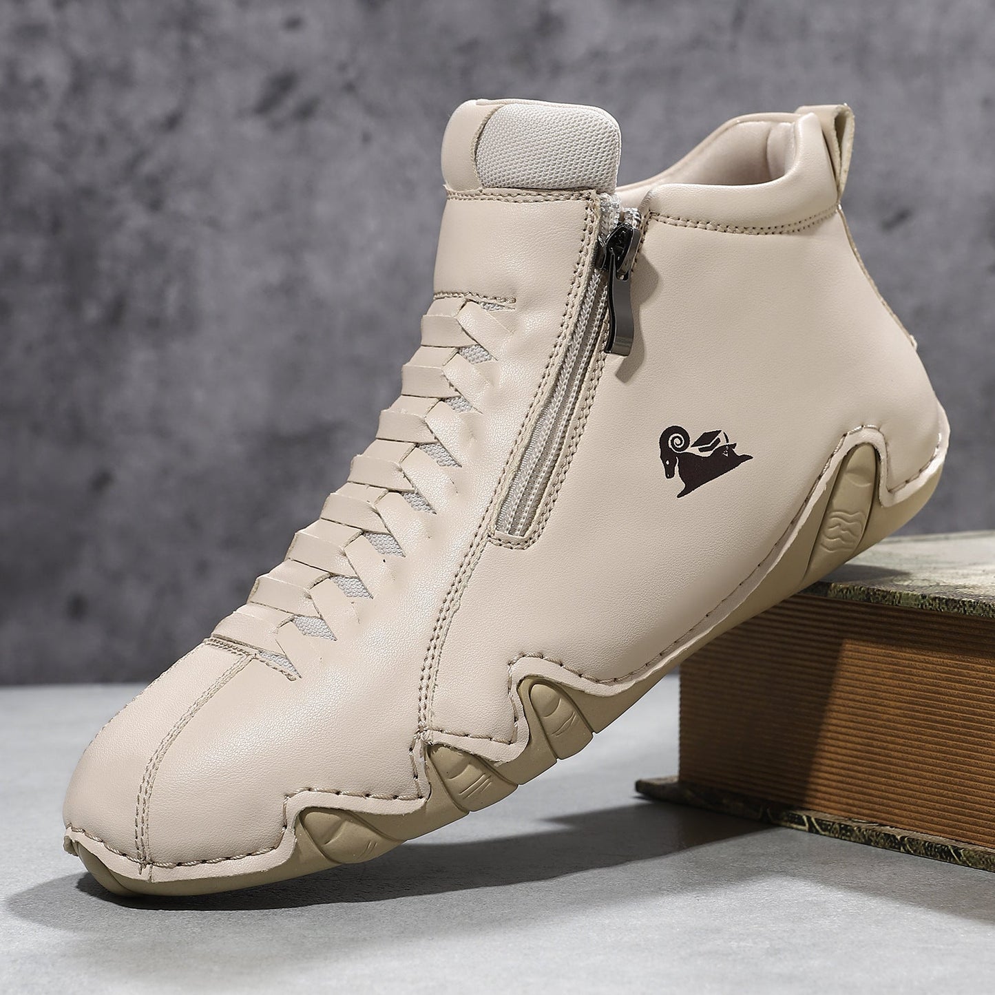 Womens Hand-stitched Flat Pumps Casual Shoes