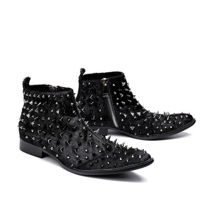 High-top Dr Martens Boots Men's European And American Style