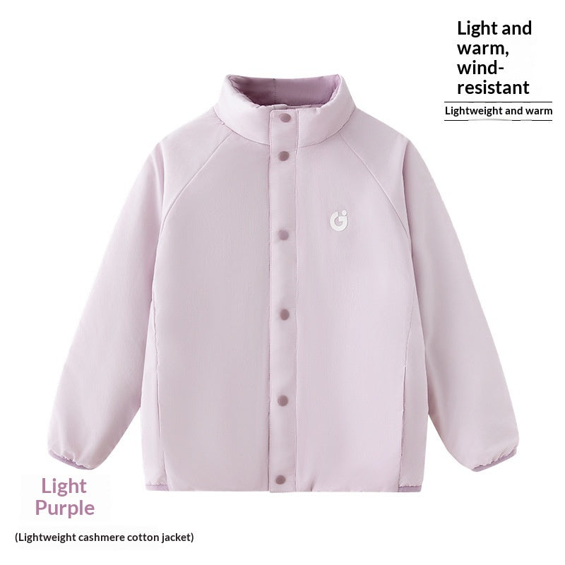 Lightweight Winter Cotton Coat For Girls