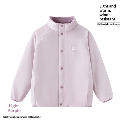 Lightweight Winter Cotton Coat For Girls