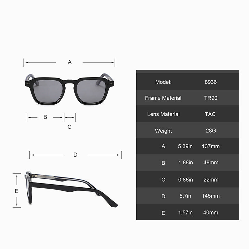 Fashionable Polarized Sunglasses UV Protection