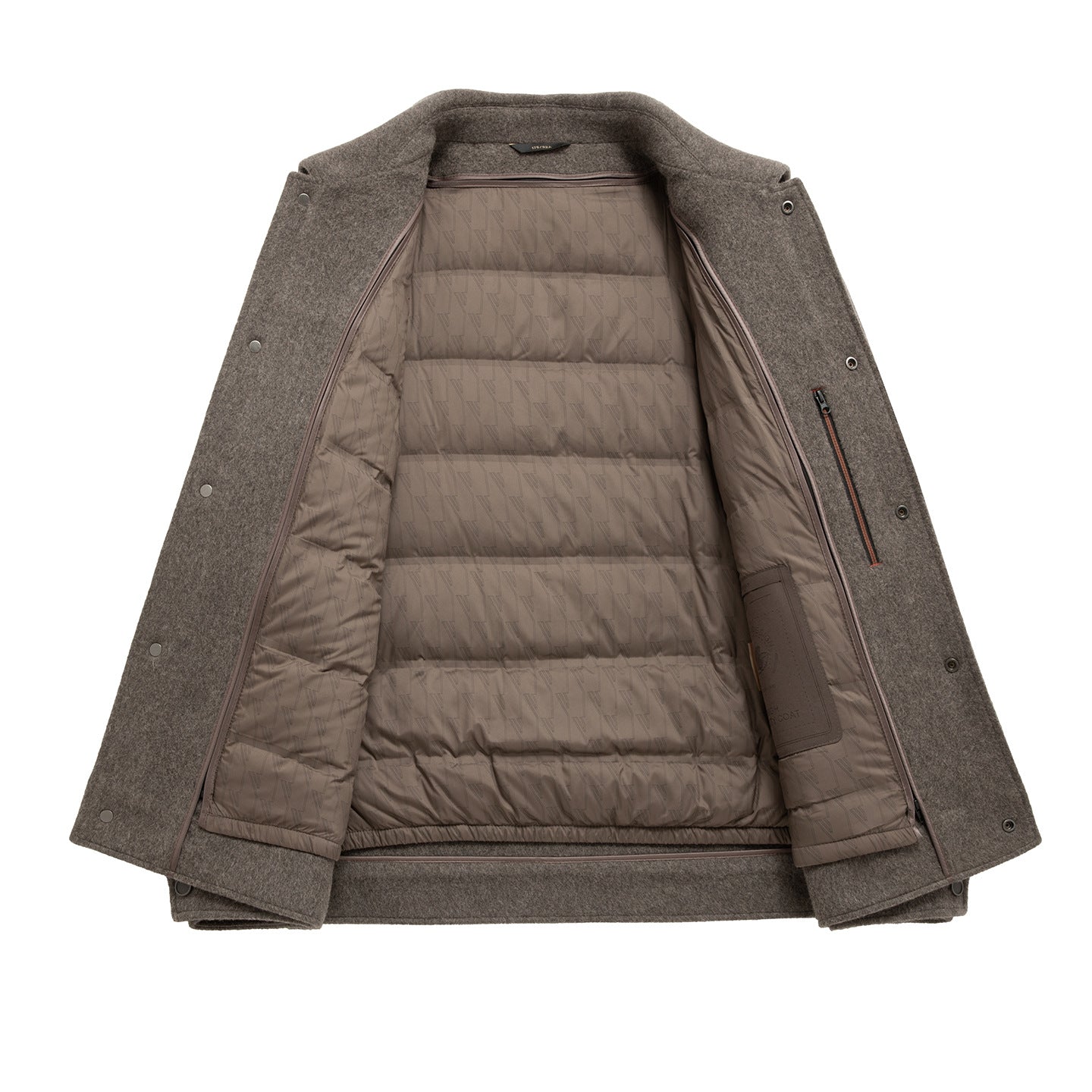 Double-breasted Wool Coat Mens Casual Outerwear