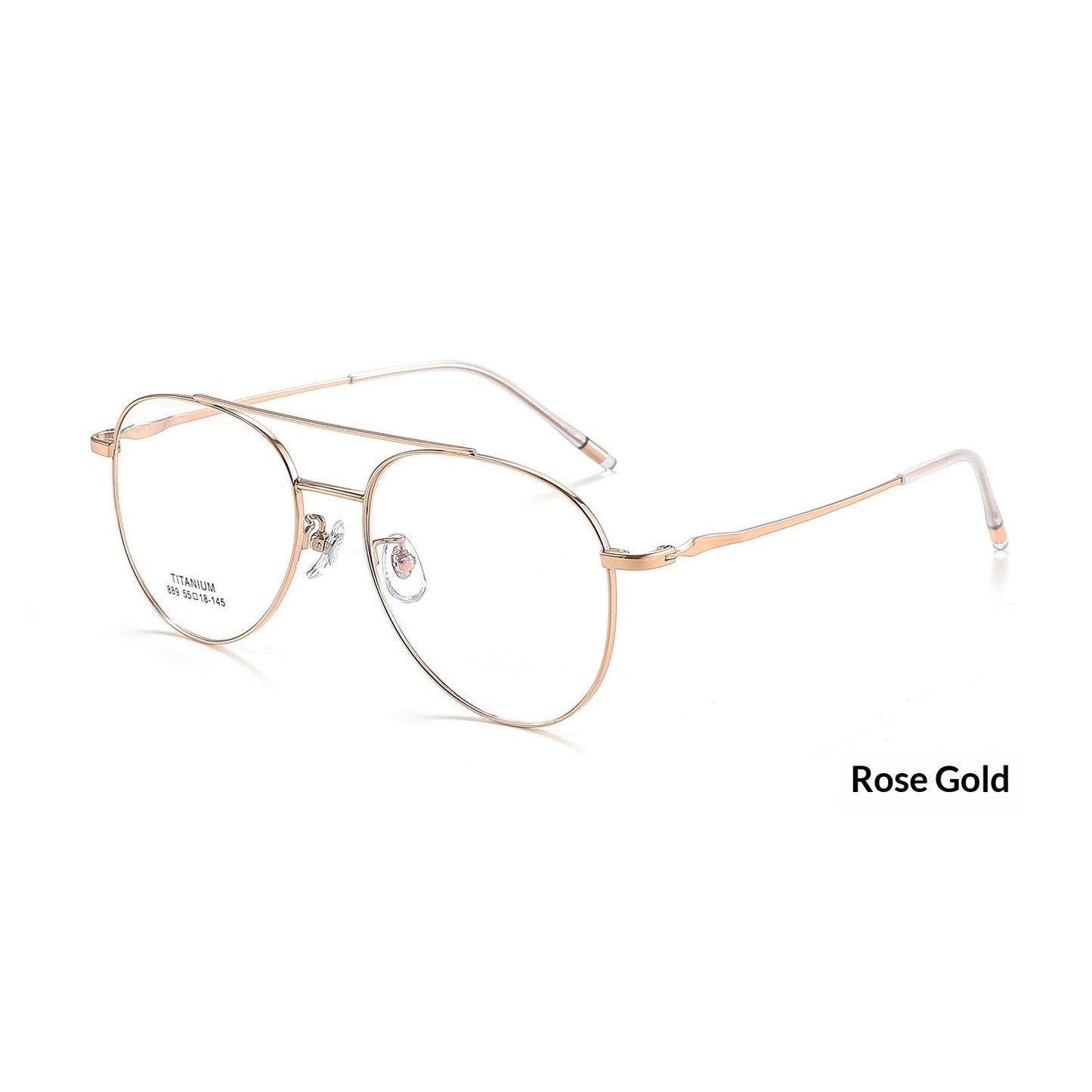 Retro Titanium-frame Fashion Glasses