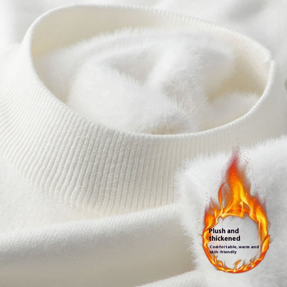 Men's Half High Neck Slim Fit Sweater
