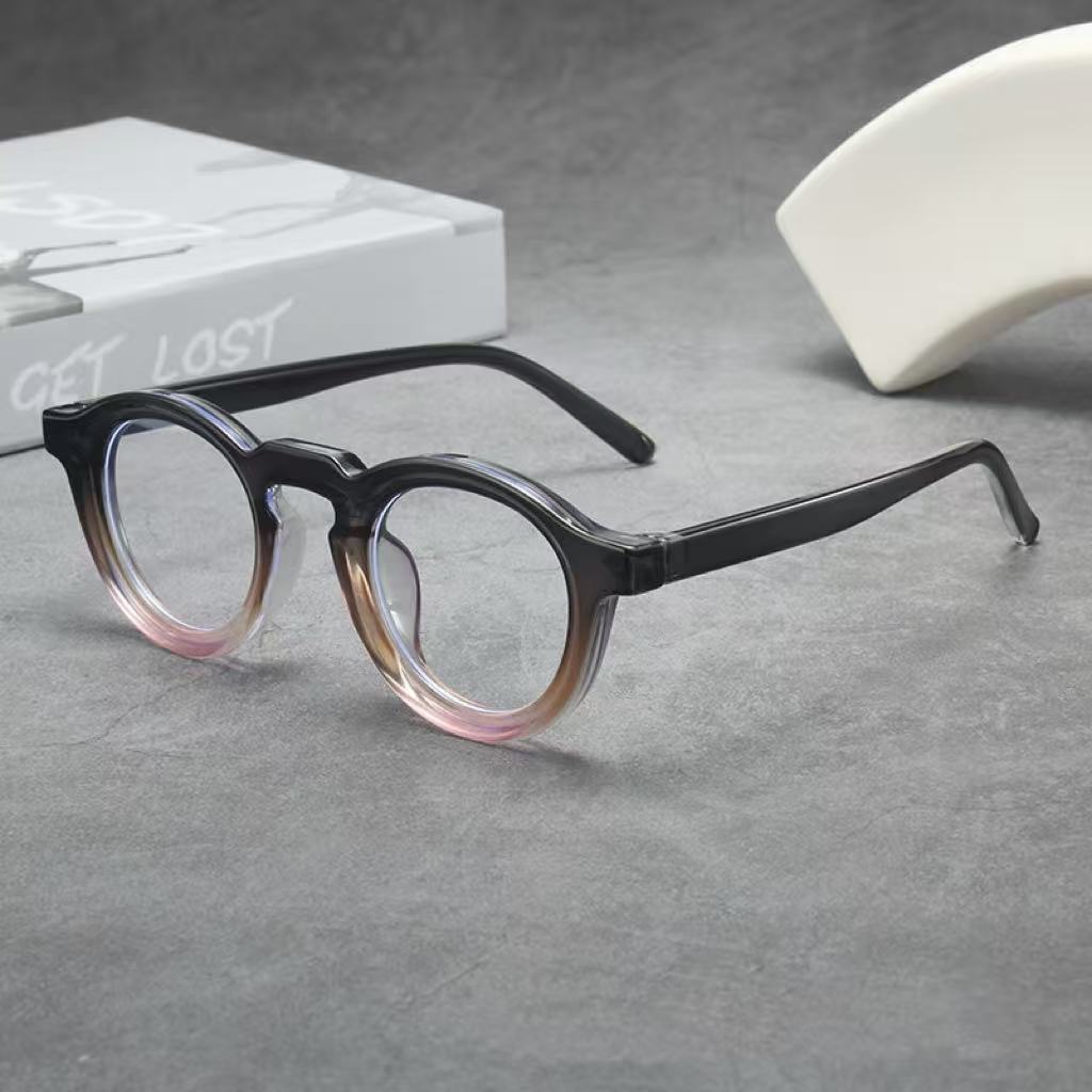 Round-frame High-definition Blue-light-blocking Plain Glasses