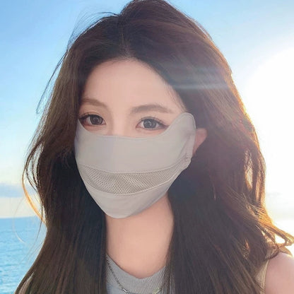 Womens Sun-Protective Mask UV-Protective Face Mask