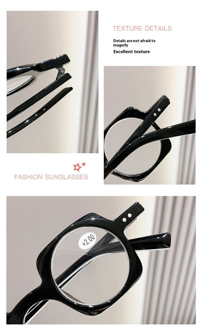 Anti-blue Light Retro Frame Presbyopic Glasses Men Old Reading Glasses