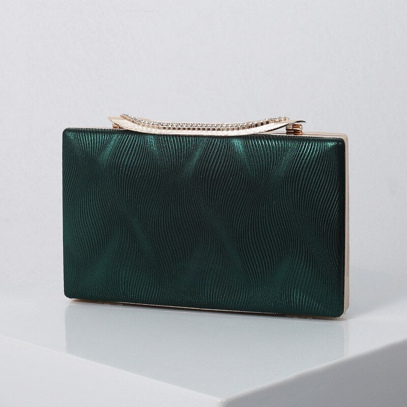 Dinner Party Fashion One-shoulder Clutch Dress All-match Small Square Bag