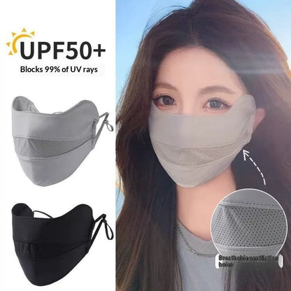 Womens Sun-Protective Mask UV-Protective Face Mask