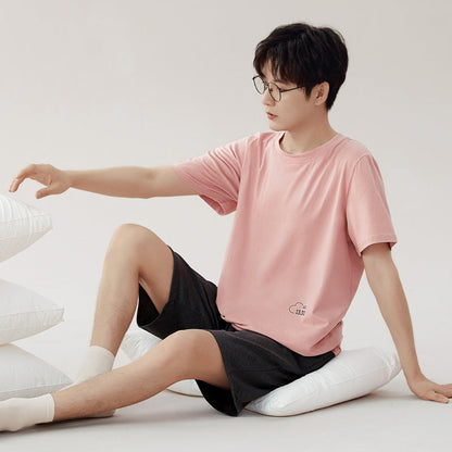 Cotton Pajamas New Boys Casual Homewear Two-piece Suit