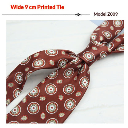 Printed Casual Patterned Vintage Tie