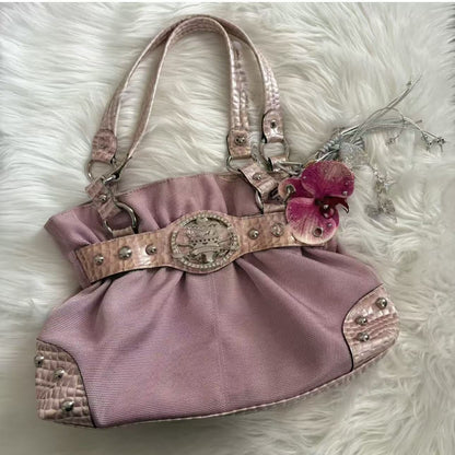 Large-capacity Pleated Bowling Bag For Women