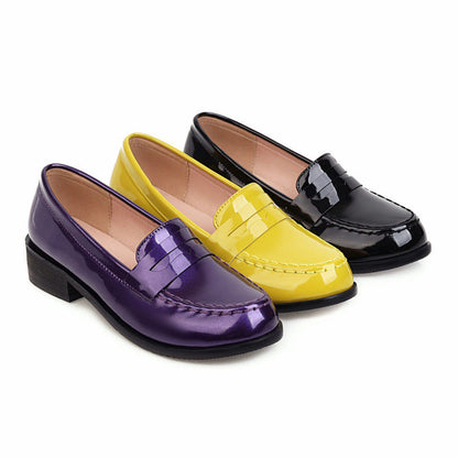 Fashion Retro Casual Solid Color Pumps Women