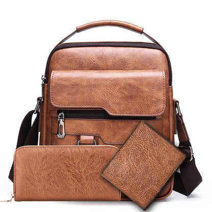 Casual Crossbody Men's Document Small Backpack