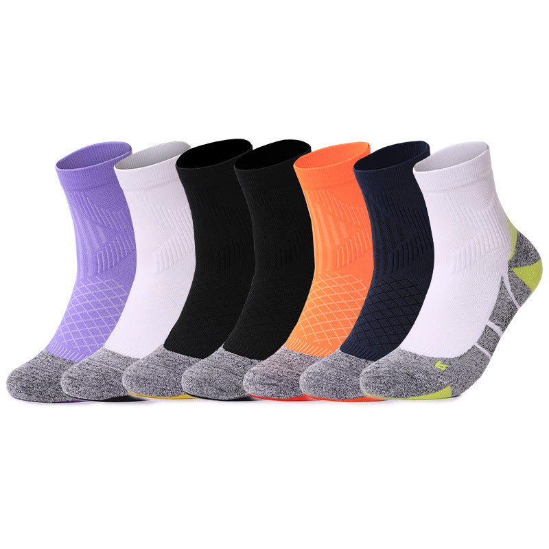 Antibacterial Odor-resistant And Extra-thick Running Socks For Men And Women