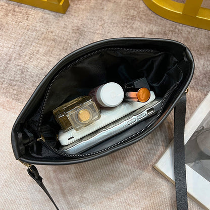 Contrast Color Crossbody Small Square Bag