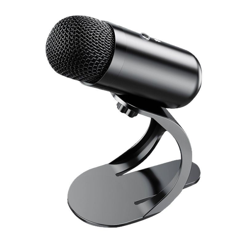 Karaoke Live Microphone Desktop Computer USB Wired Microphone